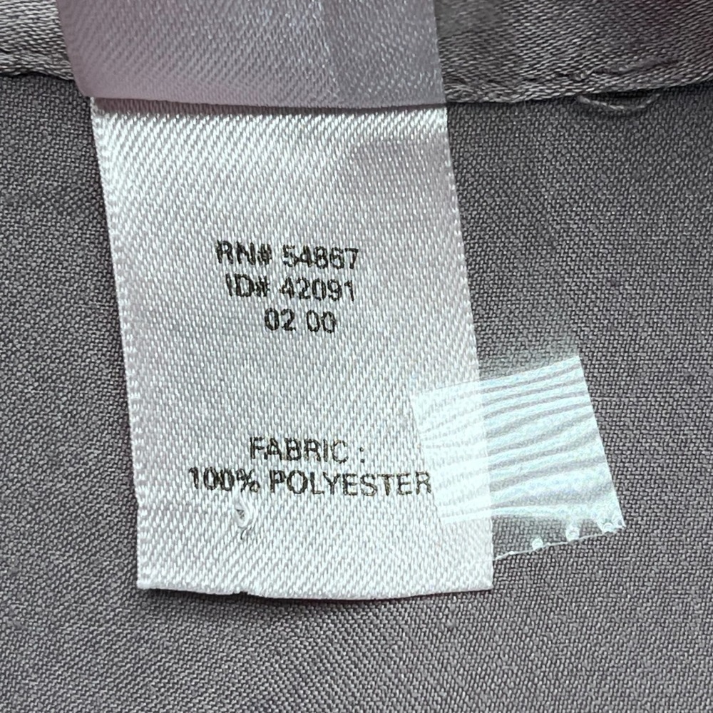 Victorias Secret Satin Robe Gray One Size Kimono Style‎ Belted - Picture 4 of 12